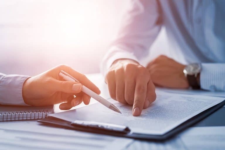 The buyer will sign a certified hand